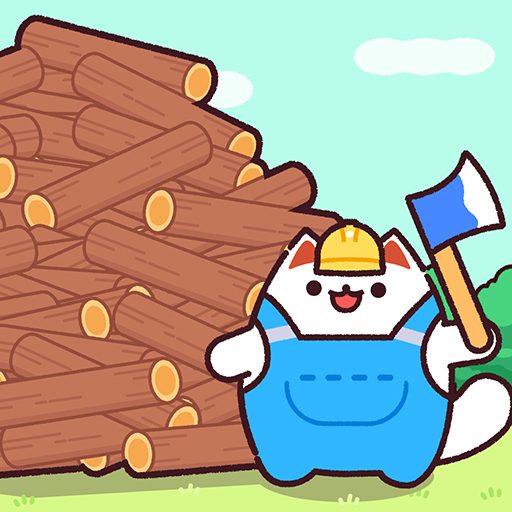 《猫咪伐木工:可爱大亨游戏》v1.0.3 手机完整版!一款让猫干活的放置经营游戏,核心是低成本观看毛茸茸劳动力自动产出木材,适合碎片时间收割收益-山海之花 - 宝藏星球屋