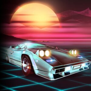 《Music Racer》v76 手机完整版！根据音乐节拍动态生成赛道形状，赛车转向与音轨起伏同步匹配