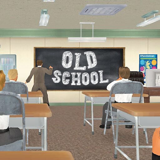 《Old School》v1.2.4 手机MOD版！一个自由度极高的3D校园沙盒，允许玩家以任意方式度过一天，从上课到斗殴，所有后果即时可见-山海之花 - 宝藏星球屋