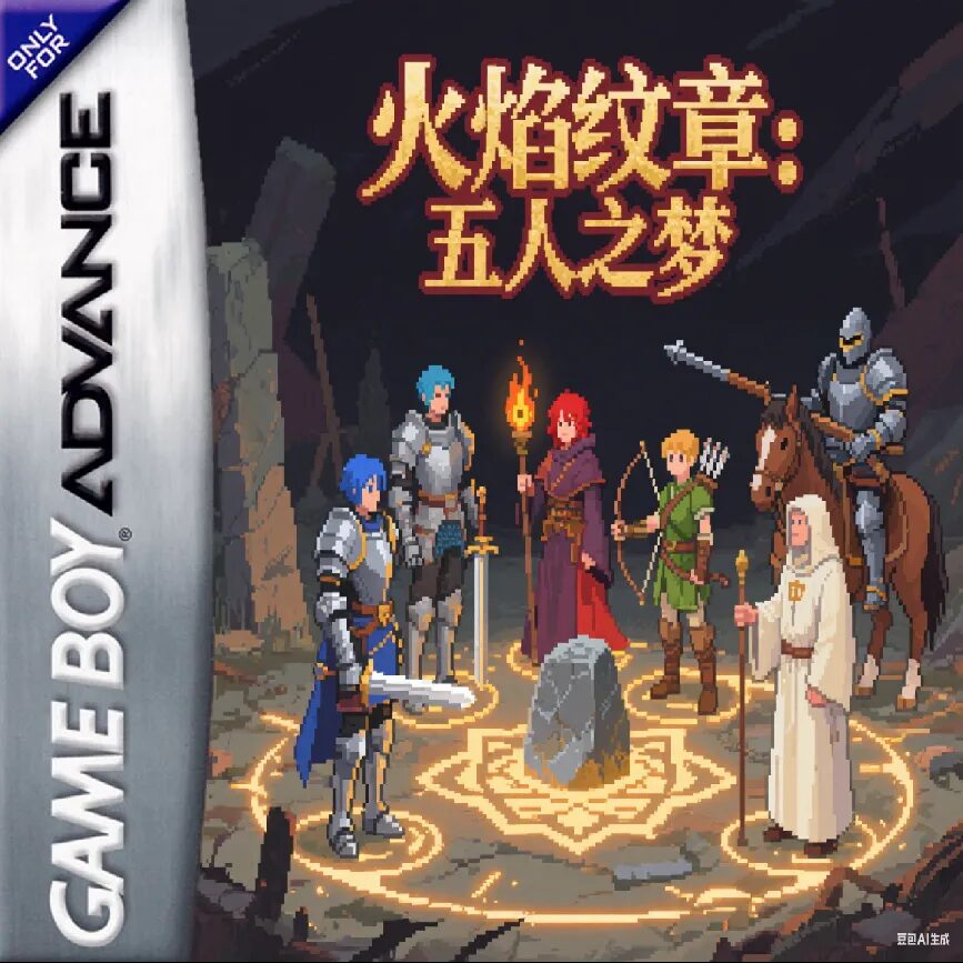 《火焰纹章：五人之梦》战争策略与回合制战棋玩法-山海之花 - 宝藏星球屋