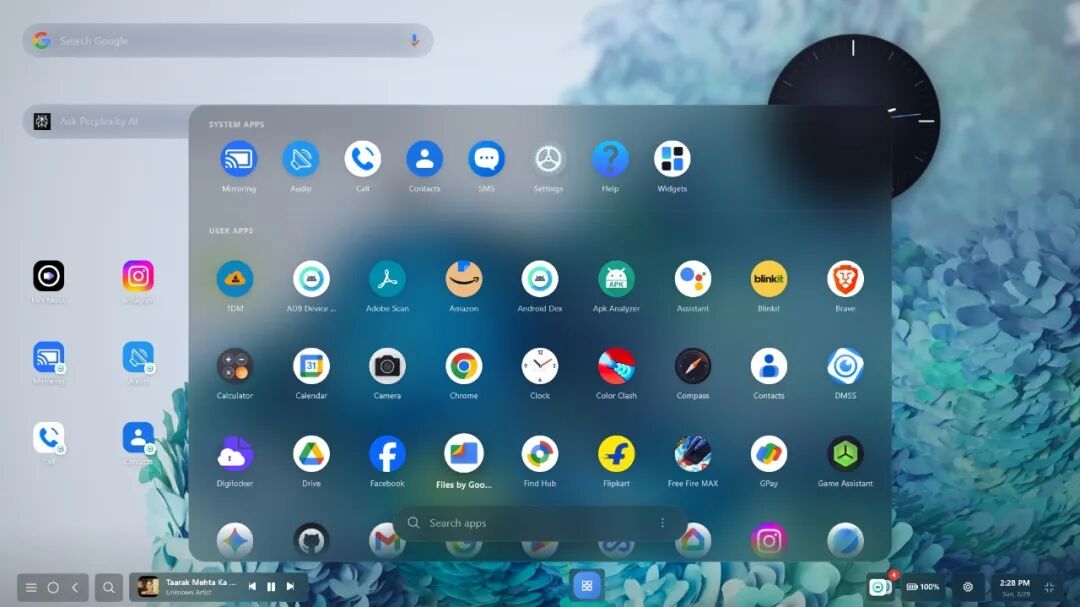 Android Dex 投屏工具：将安卓设备扩展为桌面级工作站 截图