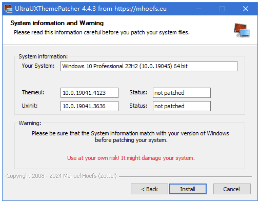 UltraUXThemePatcher：解除 Windows 主题限制的第三方补-山海之花 - 宝藏星球屋