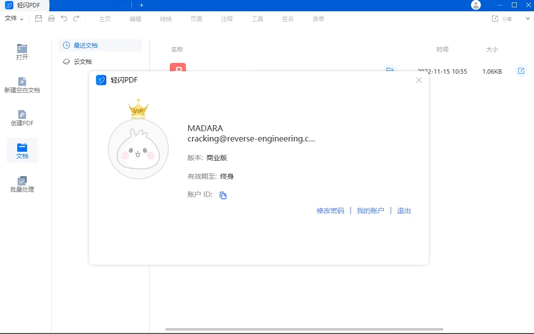 傲软轻闪 PDF 编辑软件：一站式 PDF 转换与文档处理工具 截图
