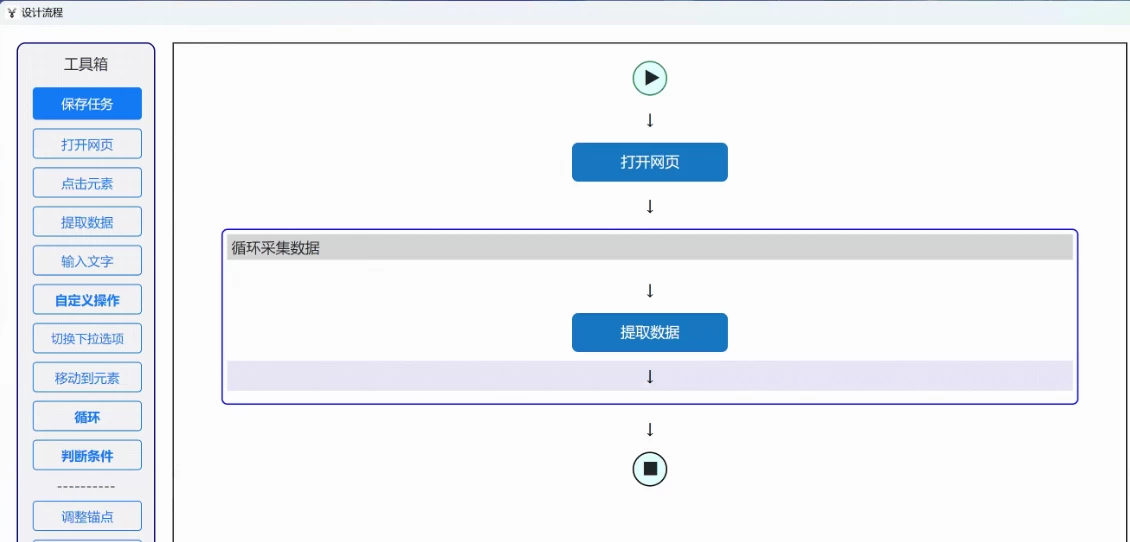 EasySpider 可视化爬虫软件：拖拽点选即可完成网页数据采集 截图