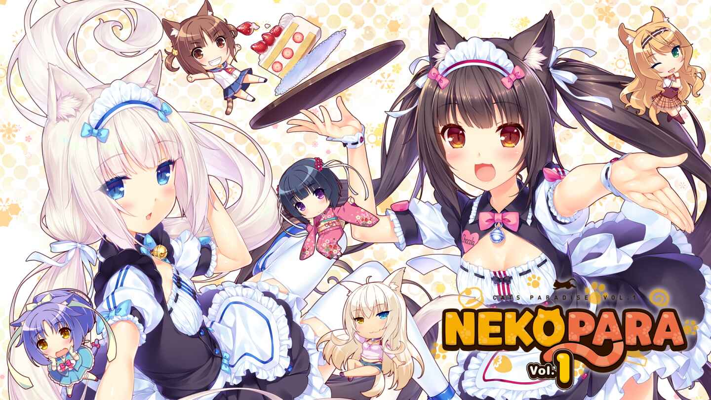 《猫娘乐园Vol.1 巧克力与香子兰》一款萌系画风的视觉小说恋爱养成游戏，在咖啡店“La Soleil”中与两位猫娘少女共同生活。核心玩法是阅读对话推进剧情，通过选择分支影响与巧克力、香子兰的亲密度，穿插冲泡咖啡和经营店铺的小游戏，体验温馨-山海之花 - 宝藏星球屋