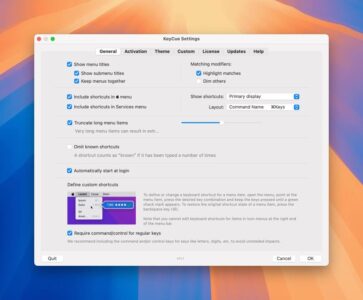 KeyCue 11.2.1 快捷键增强工具，一键呼出全局快捷键菜单并自定义高效操作-山海之花 - 宝藏星球屋