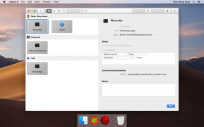 Lingon X 10.2.5 Mac 系统管理工具，精细控制启动项与自动化任务-山海之花 - 宝藏星球屋