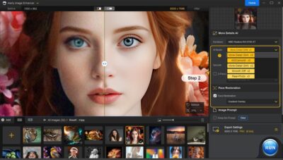 Aiarty Image Enhancer for Mac AI智能照片增强工具，支持去噪去模糊与高达32K放大修复老照-山海之花 - 宝藏星球屋