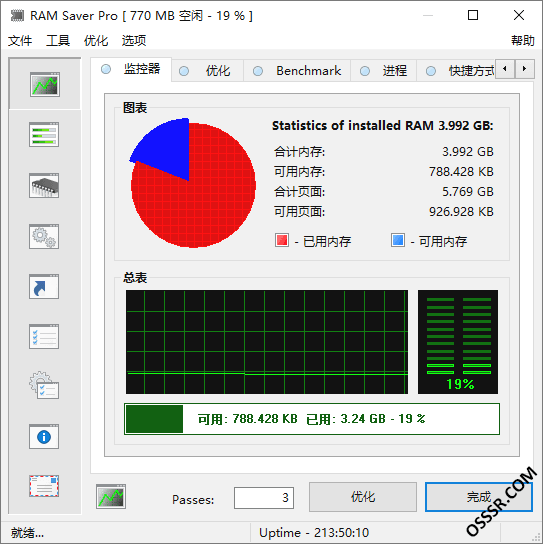 RAM Saver Pro 26.7.1 便携版：释放内存压力并优化系统响应速度-山海之花 - 宝藏星球屋