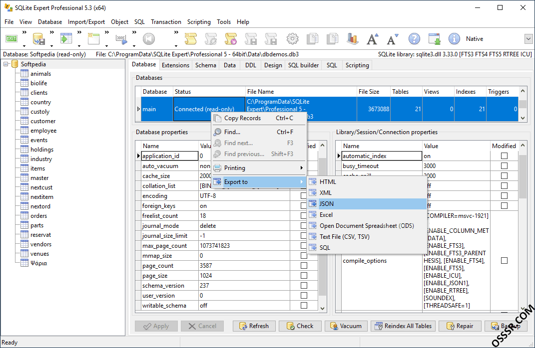 SQLite Expert 5.5.43.659 便携绿色版:SQLite 数据 截图