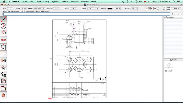CADintosh X 8.9 Mac 二维制图工具，轻量高效支持 DXF 与 IGES 格式转换-山海之花 - 宝藏星球屋