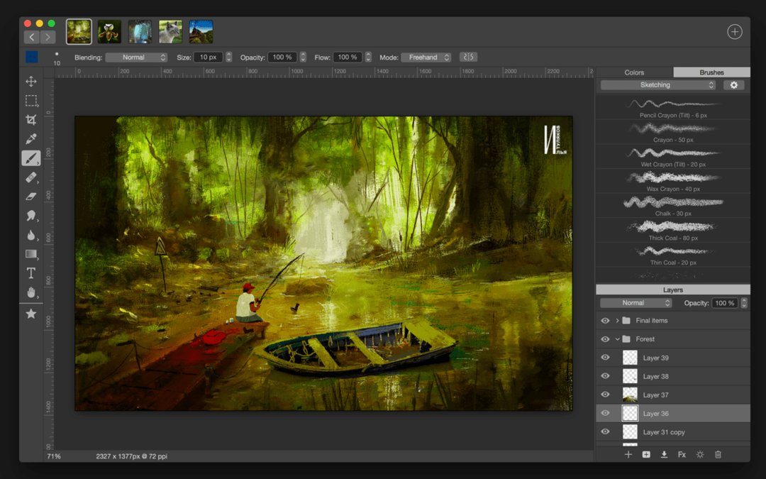 Artstudio Pro 5.2.9 专业绘图与照片编辑软件，Mac 平台高性能创意工具-山海之花 - 宝藏星球屋