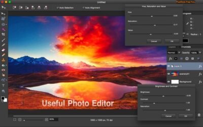 Photo Image Editor Pixelstyle 4.4.0 专业图像编辑工具，画笔与图层功能助你完成 Mac-山海之花 - 宝藏星球屋