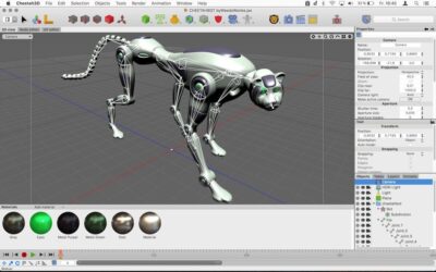 Cheetah3D 8.1.3 Mac三维建模渲染软件，轻量易上手的多边形与动画制作工具-山海之花 - 宝藏星球屋