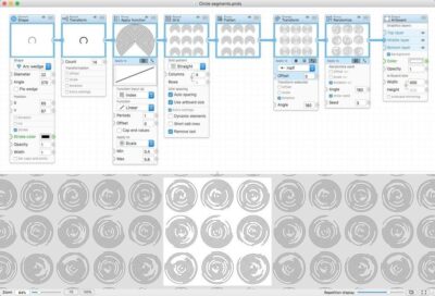 Patternodes 3.3.3 图形图案生成工具，节点式操作快速创建重复图案与动画渐变-山海之花 - 宝藏星球屋