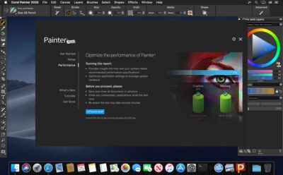 Corel Painter 23.0 数字绘画软件，模拟自然媒介笔刷与纸张纹理创作插画-山海之花 - 宝藏星球屋