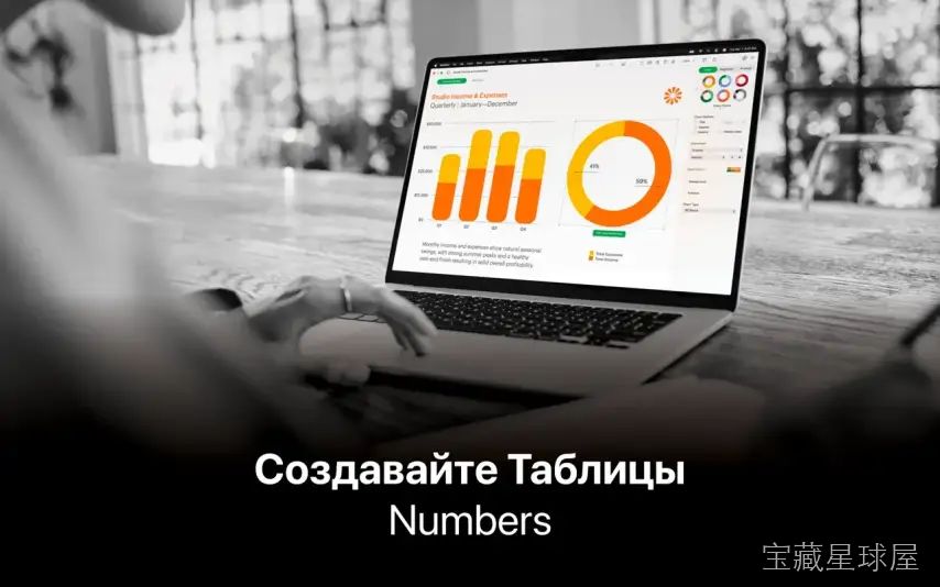 Numbers Creator Studio 15.3.1 表格模板与图表设计工具，为 Apple Numbers 批量-山海之花 - 宝藏星球屋