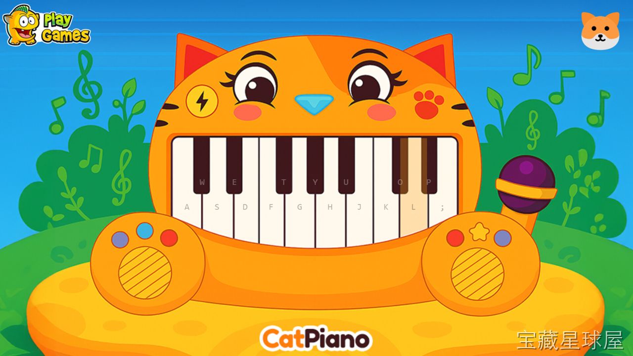 《猫钢琴》一款以猫咪为主角的休闲音乐互动游戏。玩家通过点击屏幕上不同位置的猫咪来触发钢琴音效,每只猫咪对应不同音阶。可以自由即兴弹奏,也能跟随预设曲谱进行演奏挑战。收集更多猫咪解锁完整音域,体验轻松治愈的指尖乐章。-山海之花 - 宝藏星球屋