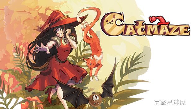 《猫迷宫》一款 2D 像素画风的类银河恶魔城动作冒险游戏，以斯拉夫民间童话为背景，扮演少女阿莱娜深入遍布魔法陷阱的迷宫。核心玩法是探索交错地图、习得变身法术，并借助森林精灵的祝福强化战斗，在抓挠与闪避间迎战神话怪物。收集圣物解锁新路径，手感-山海之花 - 宝藏星球屋
