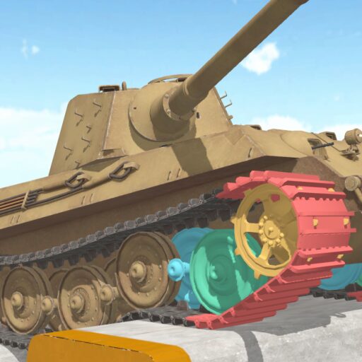 《坦克物理移动版》v2.9 手机MOD版！真实坦克物理操控与多型号载具收集，针对喜欢硬核驾驶体验的移动端玩家-山海之花 - 宝藏星球屋