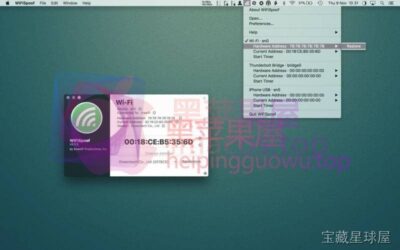 WiFiSpoof 4.1.6 网络MAC地址修改工具，一键伪装身份保护Mac隐私-山海之花 - 宝藏星球屋