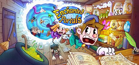 《魔法传送门》一款卡通3D视角的横版动作闯关游戏，主打双人合作与经典平台跳跃体验。玩家将扮演两位实习魔法师，在风格各异的多元世界中穿梭冒险。核心玩法是切换火、冰、风等元素魔法攻击敌人并破解机关，同时利用冲刺、二段跳等动作技巧跨越障碍，关卡中-山海之花 - 宝藏星球屋