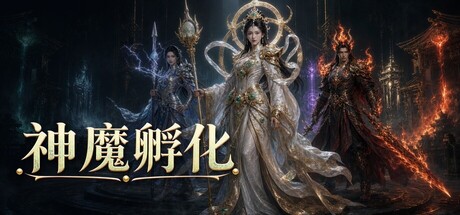 《神魔孵化》一款以御兽收集与自动战斗为核心的东方神魔幻想单机游戏。从源卵孵化到六域远征，玩家通过三兽小队编成与路线决策推进养成循环。-山海之花 - 宝藏星球屋