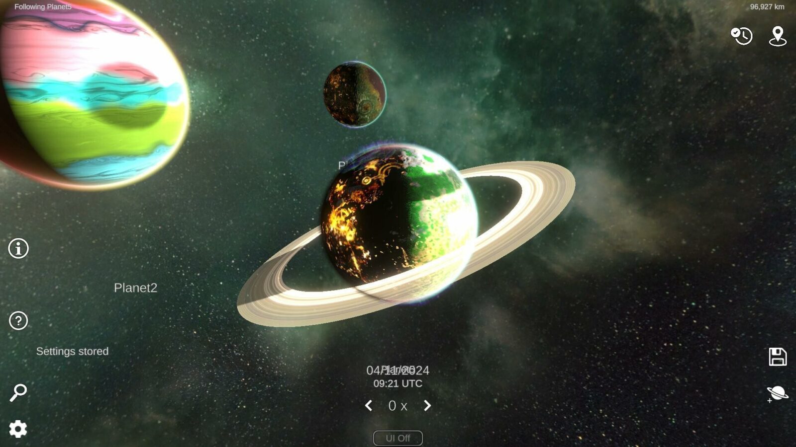 Solar System Simulator 截图