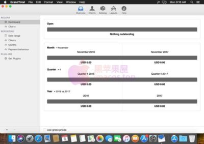 GrandTotal 9.3.1 发票报价管理工具，离线创建与跟踪 Mac 财务单据-山海之花 - 宝藏星球屋