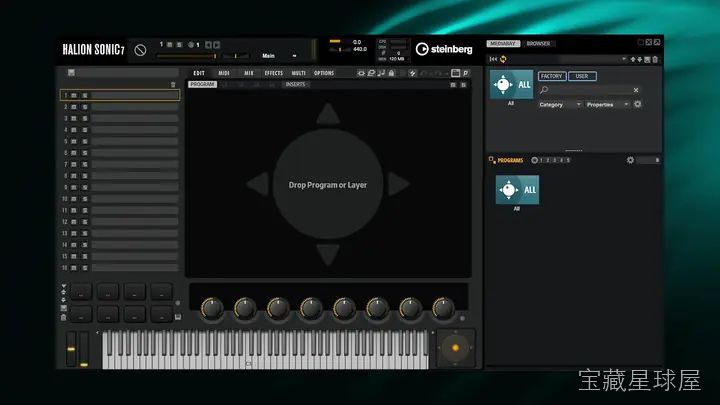 Steinberg HALion Sonic 7 音色播放插件，集成三千余预设与合成引擎应对编曲制作-山海之花 - 宝藏星球屋