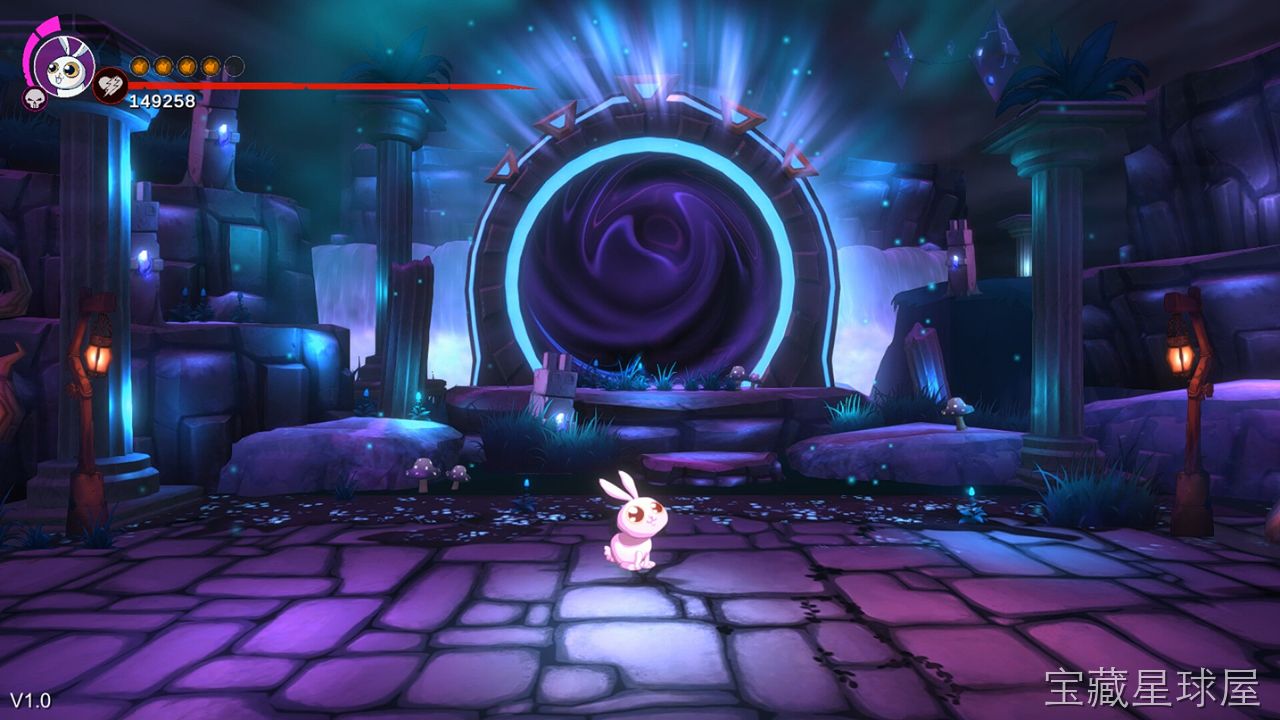 《兔子战斗复仇》一款以毛茸茸兔兔为主角的快节奏动作对战游戏，在卡通渲染的竞技场上展开一对一的恩怨对决。核心玩法是手操兔子角色灵活走位与闪避，抓准时机按下攻击键打出连段与必杀技，配合翻滚突进和场景互动机关来压制对手，支持本地多人同乐与街机式闯-山海之花 - 宝藏星球屋