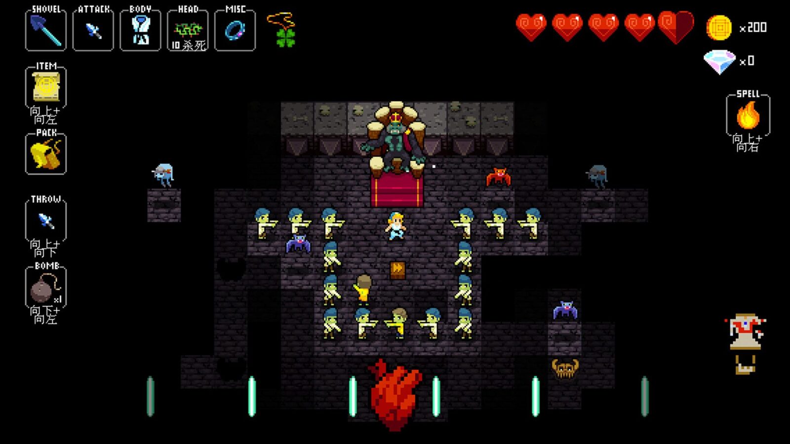 Crypt of the NecroDancer 截图
