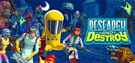 《研究和摧毁》一款3D卡通渲染风格的回合制战术射击游戏，在异星灾变背景下组建科学家小队对抗超自然怪物。核心玩法是手操角色走位与瞄准，结合弹道预判与掩体破坏机制，每回合可切换三名队员联动施放组合技，带武器研发与地形改造系统，节奏明快。-山海之花 - 宝藏星球屋