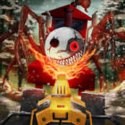 Scary Spider Train Survival 1 截图