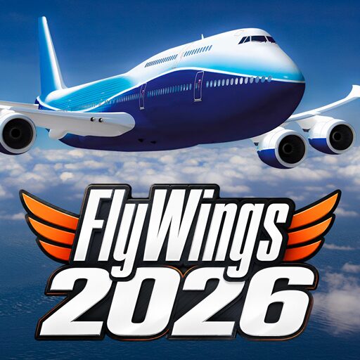 《FlyWings 2026 Flight Simulator》v26.8.13 手机MOD版！真实飞行模拟，操控多种飞机-山海之花 - 宝藏星球屋