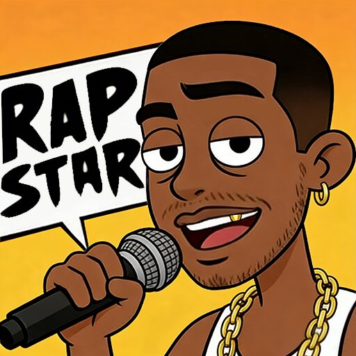 《Rap Star:Idle Clicker》v308.0.4 手机MOD版!以点击赚钱为启动动作,以自动生成为成长杠杆,构建从1美元到说唱明星的循环养成过程-山海之花 - 宝藏星球屋