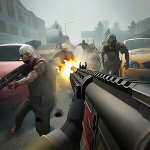 《Zombie Fire 3D》v1.45.2 手机MOD版！离线可玩的固定位僵尸射击，包含多种枪械升级和波次生存关卡，无网络要求-山海之花 - 宝藏星球屋
