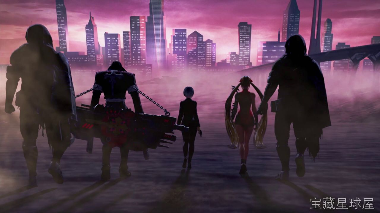 《铳墓 增强版》一款第三人称越肩视角的硬派动作射击游戏，在近未来黑帮横行的末世废土中化身不死者复生复仇。核心玩法是双持手枪配合追踪浮游炮展开华丽枪战，通过近战连段积攒能量释放狂暴技能，以夸张的弹幕与慢动作特写营造爽快杀戮体验，适合偏爱暴力美-山海之花 - 宝藏星球屋