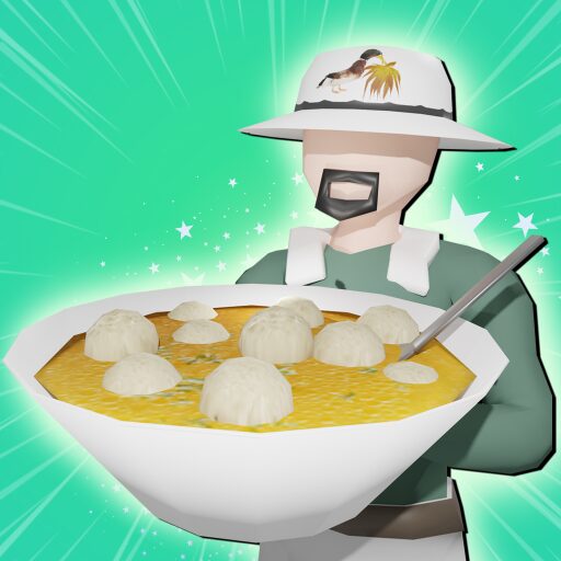 《Bakso Simulator》v1.9.21 手机MOD版！扮演印尼街头 bakso 摊主，按订单制作肉丸汤面，通过精准操作小费升级设备-山海之花 - 宝藏星球屋