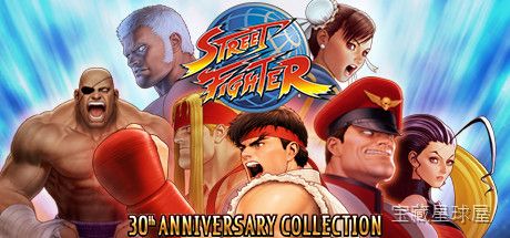 《街头霸王30周年收藏版》一款经典 2D 格斗游戏合集，收录 1987 至 1999 年间十二部街霸正传作品。核心玩法是还原街机厅的搓招手感，在单人街机模式与本地对战中体验历代角色与系统演变，附带回放与训练模式，情怀满满。-山海之花 - 宝藏星球屋