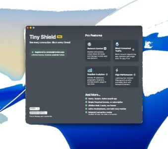 Tiny Shield 1.12.0 网络连接监控防护工具，实时查看并拦截 Mac 异常联网请求-山海之花 - 宝藏星球屋