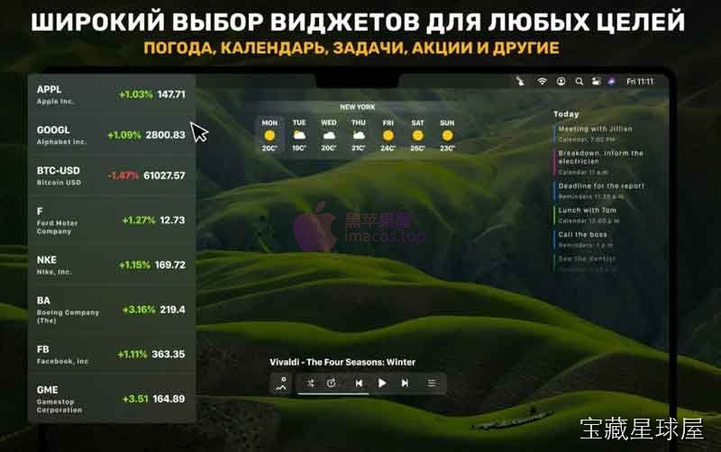 Widgetter 软件截图