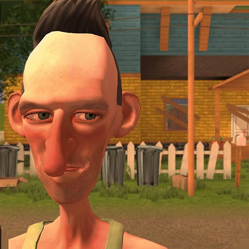 《Angry Neighbor》v3.2 手机完整版！这款游戏的主要玩法，是在封闭住宅中搜索物品、破解机关并躲避邻居的追击-山海之花 - 宝藏星球屋