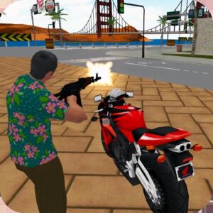 《Vegas Crime Simulator》v6.6.8 手机MOD版！开放世界犯罪玩法配合低配置适配，提供约数百种载具和武器供玩家自由使用-山海之花 - 宝藏星球屋