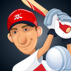 《Stick Cricket Classic》v2.13.2 手机完整版！击球手视角的单人板球对抗，用简单挥棒操作完成回合制得分比拼