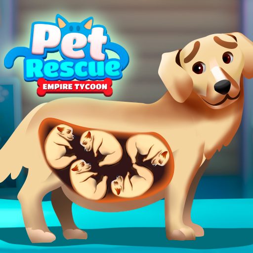 《Pet Rescue Empire Tycoon Game》v1.3.6 手机MOD版!宠物救助主题的放置经营游戏,核心是设施升级与动物心情值管理,适合短时间反复点击-山海之花 - 宝藏星球屋