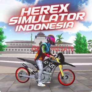 《Herex Simulator Indonesia》v1.0.53 手机MOD版！在印尼城市开放地图中驾驶摩托车接单赚钱，改装车辆并探索街区