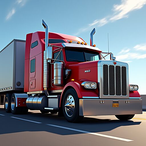 《Truck Simulator Big Rigs》v1.6.4 手机MOD版！开放地图中驾驶美式卡车接货送货，改装车辆并自由探索道路，过程无时间压力-山海之花 - 宝藏星球屋