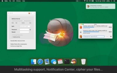 Keka v1.6.5(5715) 中文破解版，macOS 平台老牌解压缩工具，支持拖拽压缩与分卷加密-山海之花 - 宝藏星球屋