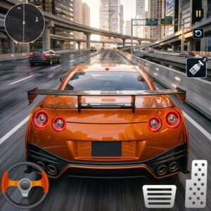 《Real Car Driving Racing Master》v1.0.2 手机MOD版！开放城市驾驶加竞速的Android游戏，MOD版提供无限金钱和氮气